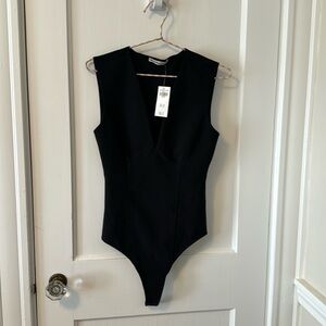 Abercrombie black body suit